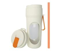 Muuookka USB Rechargeable 12 Lames Blender Portable Électrique 350 ML Bouicer Fruit Mixers Smoothie Cup Squeezer Juice Maker Orange