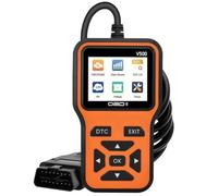 Muuookka V500 Outil de Diagnostic OBD2 pour Voiture, Test du Système, Lecteur de Codes D'Erreur Moteur, Testeur de Tension et de Charge.