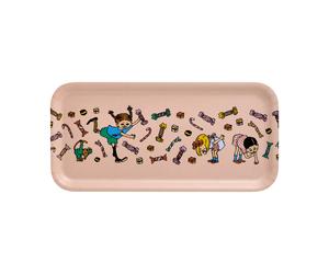Muurla Bocal de rangement Pippi avec couvercle Ø15 cm Candy