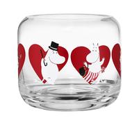 Muurla Bougeoir Moomin Ø9x8 cm Heart