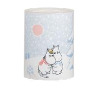 Muurla Bougie bloc LED Moomin 10 cm Let it snow