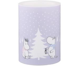 MUURLA Moomin | Noël | Bougie LED | Chute de neige | 10 cm