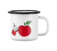 Muurla Moomin Tasse émaillée Joyfull Apples Little My 0,15 l