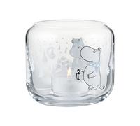 Muurla Photophore Snowfall Ø9 cm Transparent