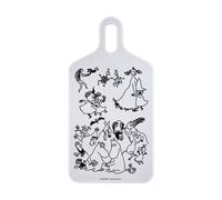 Muurla Planche à découper Mumin 80 23x44 cm Blanc