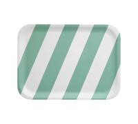 Muurla Plateau Checks & Stripes 20x27 cm Mint