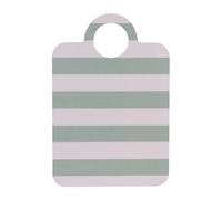 Muurla Plateau Checks & Stripes 21x31 cm Menthe-bleu