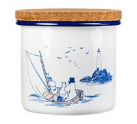Muurla Pot en émail avec couvercle en liège Moomin 1.3 l Sailors