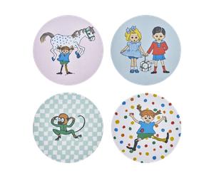 Muurla Sous-verres Pippi 4 pièces Hoppsansa