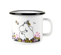 Muurla Tasse émail Moomin câlin 25 cl Blanc