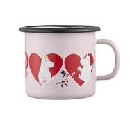 Muurla Tasse émaillée 2,5 dl Heart Moomins