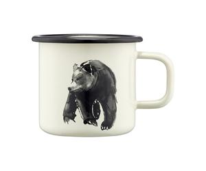 Muurla Tasse émaillée Teemu Järvi x Muurla 37 cl Ours