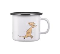 Muurla Tasse rétro en émail Sniff 2,5 dl