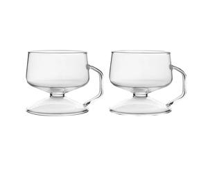 Muurla Verre pour boissons chaudes Olo 30cl Lot de 2 Transparent