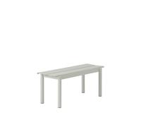 Muuto Banc Linear Steel - 110 cm - gris