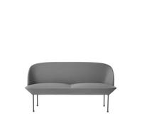 Muuto Canapé Oslo 2 places Steelcut 160-light grey