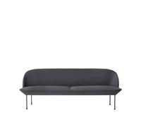Muuto Canapé Oslo 3 places Steelcut 180-Dark grey