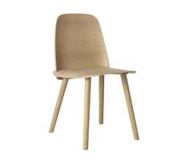 Muuto Chaise de table à manger Nerd chêne
