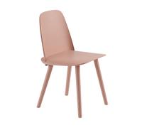 Muuto Chaise de table à manger Nerd Tan rose