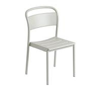 Chaise de Salle à Manger en Acier Muuto Linear Gris