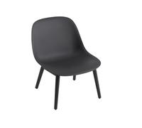 Fauteuil Muuto Fibre m. Base Bois Noir