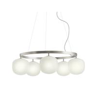 Muuto Chandelier Rime Aluminium gris