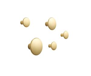 Muuto Dots Knager Métal 5 Stk. Laiton