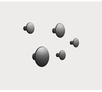 Muuto Dots Metal Crochet Manteau Métal Lot de 5 pièces (Black)