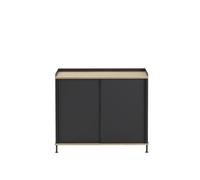 Muuto Buffet Enfold Tall Black-Oak-Metal