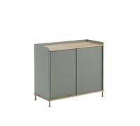 Muuto Enfold Sideboard - Chêne/vert - 100 x 45 cm