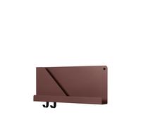 Muuto Étagère Folded - deep red - 51 x 22 cm