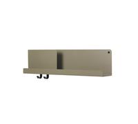 Muuto Étagère Folded - olive - 63 x 16,5 cm