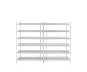 Muuto Étagères Compile configuration 8 Grey