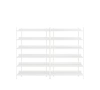 Muuto Étagères Compile configuration 8 White