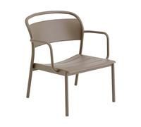 Muuto Fauteuil lounge Linear Steel Taupe
