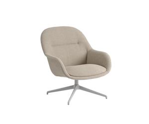 Muuto Fibre Fauteuil Avec Ericture Pivotante 240/ Gris