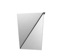 Muuto - Gaze Miroir 30x25 Polished Steel