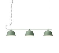 Muuto Lampe à suspension Ambit Rail Dusty green