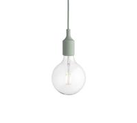 Muuto Lampe à suspension E27 vert clair