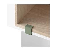 Muuto - Mini Stacked Storage System Clips set of 5 Dusty Green