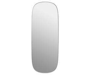 Muuto Miroir Framed grand Grey-clear. 118x44.5 cm