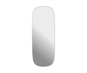 Muuto Miroir Framed Jaune clair-transparent. 118x44.5 cm