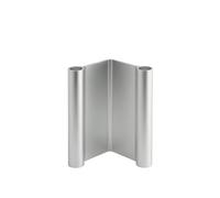 Muuto Paire de bougeoirs. 18 cm Aluminium