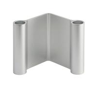 Muuto Paire de bougeoirs. 11 cm Aluminium