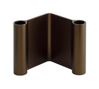 Muuto Paire de bougeoirs. 11 cm Brown