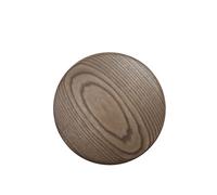 Muuto Crochet Dots wood dark stained brown Ø17 cm
