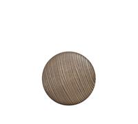 Muuto Crochet Dots wood dark stained brown Ø13 cm