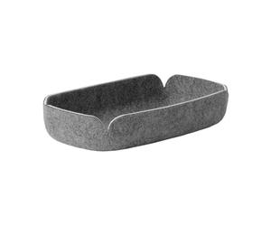 Muuto Plateau Restore 15.5x28 cm Grey mélange