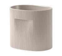 Jardinière Muuto Ridge H24 Beige