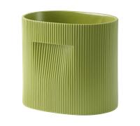 Muuto Ridge Jardinière H24 Vert Mousse